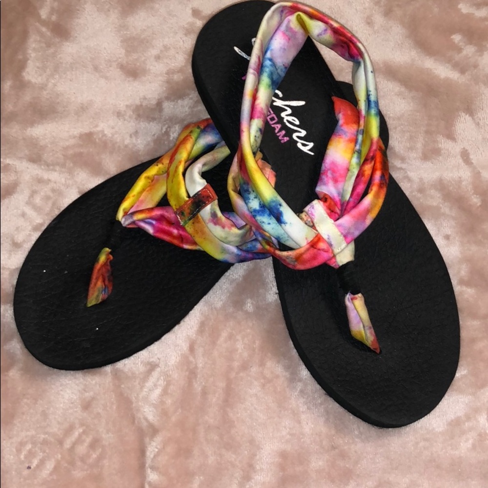 Tie dye sandal